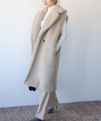 ELFRANK/エルフランク ELFRANK ビッグカラーボアロングベスト/507153643