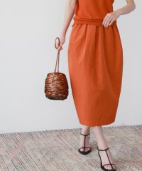 ELFRANK/エルフランク ELFRANK タフタコクーンミモレ丈スカート/507153697