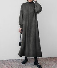 ELFRANK/エルフランク ELFRANK タートルネックドルマンスリーブロングニットワンピース/507153744