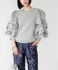 ELFRANK/エルフランク ELFRANK ダンボールニットラッフルスリーブプルオーバー【洗える】/507153760