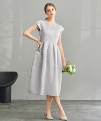 GIRL/ガール GIRL 2wayサテンフィット＆フレアミモレ丈結婚式ワンピースドレス/507153943