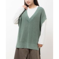 Sensounico/センソユニコ Sensounico Lucruca garment dyeベスト/507158031