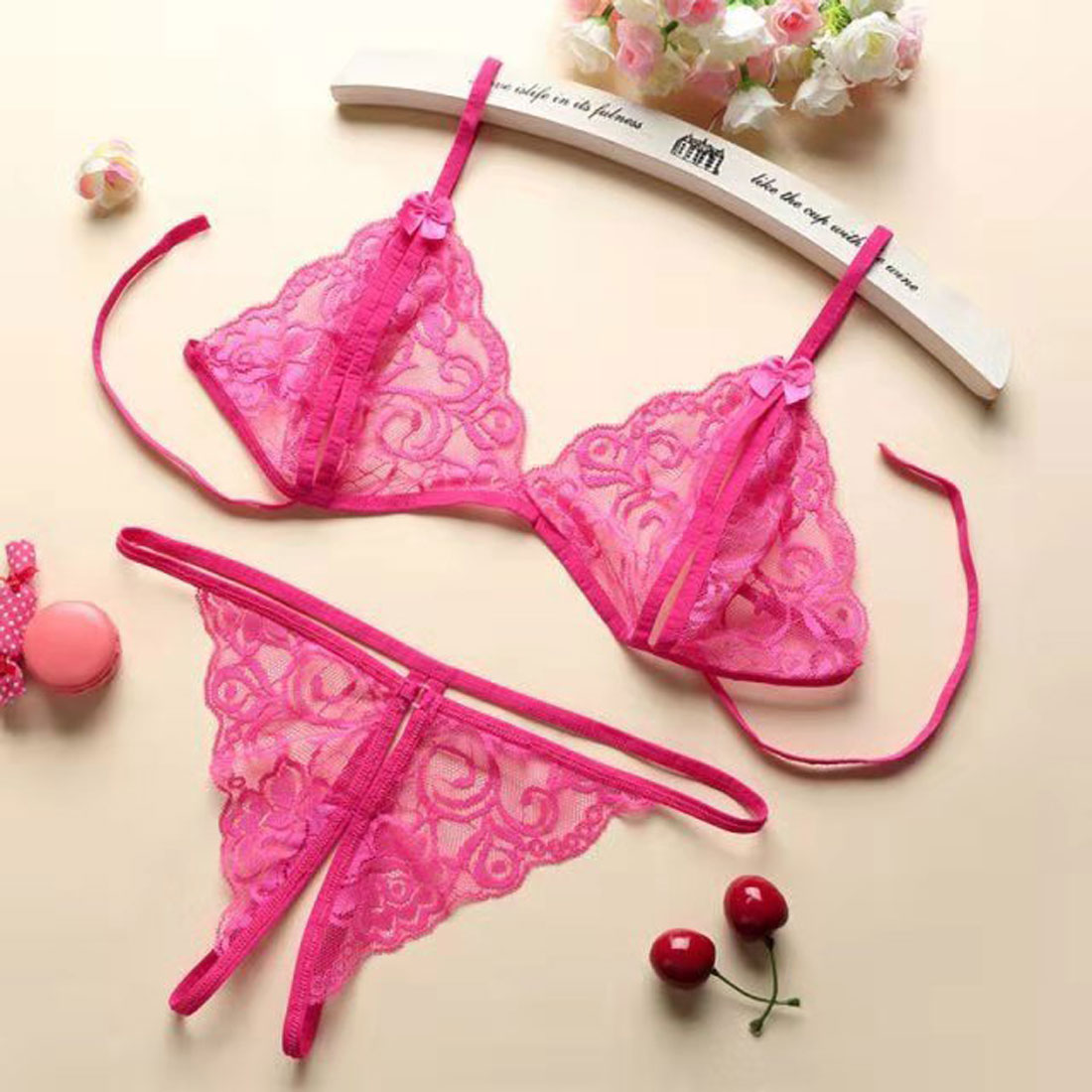 セール50%OFF】バニラ Vanilla セクシー雑貨 総レースオープン