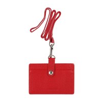 NOBRAND/ノーブランド no brand【本革】シュリンクレザー ネックホルダー付きIDケース/507162815