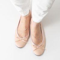 VIRINA/ヴィリーナ VIRINA 【 雨の日OK・巾着付き・旅行・持ち歩き】晴雨兼用ラウンドバレエシューズ（スエード）/507162930