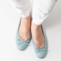 VIRINA/ヴィリーナ VIRINA 【 雨の日OK・巾着付き・旅行・持ち歩き】晴雨兼用ラウンドバレエシューズ（スエード）/507162930