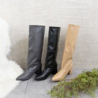 FABBY FABBY./ファビーファビー FABBY FABBY. ポインテッドロングカバーブーツ/507163170