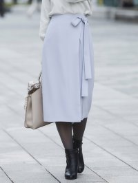 12Twelve Agenda/巻きスカート風ワイドパンツ/507163344