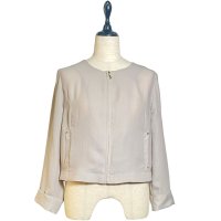 12Twelve Agenda/トゥエルブアジェンダ 12Twelve Agenda NANOTEXノーカラーコンパクトブルゾン/507163416