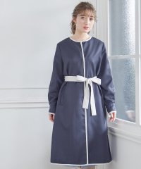 12Twelve Agenda/トゥエルブアジェンダ 12Twelve Agenda 配色ノーカラーコート/507163430