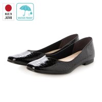 IKplus/アイケープラス IKplus 【日本製】【レイン対応】 美脚スタイル ブイカットラインパンプス 111■ライトオーク■ フラットシューズ レインシューズ スリッ/507164082