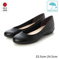 IKplus/アイケープラス IKplus 【日本製】【レイン対応】美脚姿勢医療従事者もオススメコンフォートパンプス 520 ■ブラックスムース■ フラットシューズ レインシ/507164203