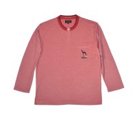 adabat RELAX WEAR / UNDER WEAR/アダバット リラックスウェア アンダーウェア adabat RELAX WEAR / UNDER WEAR 長袖ヘンリーシャツ/507164346