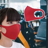 IKplus/アイケープラス IKplus 【日本製】 メッシュ スポーツマスク 快適 マスク 3D立体 メッシュマスク お肌まもりマスク 三層構造 トレーニングマスク 洗え/507164546