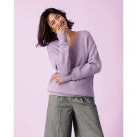 DoCLASSE/ドゥクラッセ DoCLASSE フラッフィーヤーン・抜け感Vネック/507164951