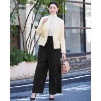 DoCLASSE/ドゥクラッセ DoCLASSE ウールライク・ボタンタックワイド/507164997
