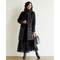 DoCLASSE/ドゥクラッセ DoCLASSE ウール＆キルト・切替2WAYコート/507165004