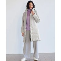 DoCLASSE/ドゥクラッセ DoCLASSE ウール＆キルト・切替2WAYコート/507165004