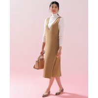 DoCLASSE/ドゥクラッセ DoCLASSE シルクフィール・ニットジャンパースカート/507165102