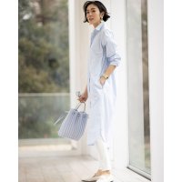 DoCLASSE/ドゥクラッセ DoCLASSE タイプライター・ロングシャツワンピース/507165144