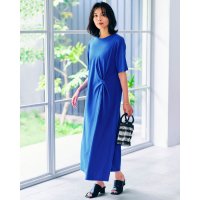 DoCLASSE/ドゥクラッセ DoCLASSE とろみコットン・ツイストTワンピース/507165247