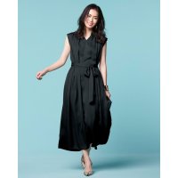 DoCLASSE/ドゥクラッセ DoCLASSE グロスギャザー・ベルトワンピース/507165533