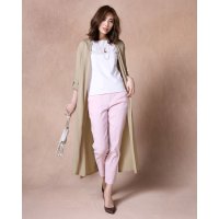 DoCLASSE/ドゥクラッセ DoCLASSE 強撚ボイル・ベルテッドカーディガン/507165668
