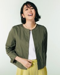 DoCLASSE/ドゥクラッセ DoCLASSE 二重織メモリー・ノーカラージャケット/507165860