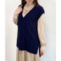 an another angelus/【an another angelus】 細ケーブルニットベスト (フィント F i.n.t)/507167535