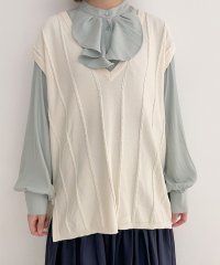 an another angelus/【an another angelus】 細ケーブルニットベスト (フィント F i.n.t)/507167535