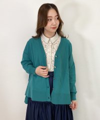 an another angelus/【an another angelus】 ローズ釦ポンチョ風ニットカーディガン (フィント F i.n.t)/507167536
