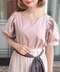an another angelus/【an another angelus】 タックボリュームスリーブプルオーバーブラウス (フィント F i.n.t)/507167562