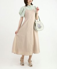 an another angelus/フィント F i.n.t 【an another angelus】フロント釦バックレースアップキャミワンピース/507167694