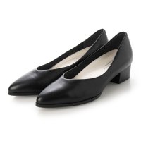 beinterest/ビーインタレスト beinterest 【CHICSLICK by.enchanted シックスリックバイエンチャンテッド】3E 【晴雨兼用】ブラックパンプス /507170015