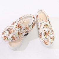 Johnny & Jessy/ジョニーアンドジェシー Johnny & Jessy フラワー柄ゴムスリッポン/507171397