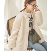 KOBE LETTUCE/コウベレタス KOBE LETTUCE [ 田中亜希子さんコラボ ] 選べる2type 2Wayボアorキルティングコート【ボア】 [K1088]/507171482