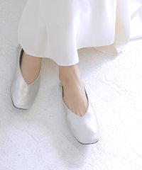SOROTTO/ソロット SOROTTO ふかふかインソール/かかとを踏める2wayぺたんこフラットシューズ/Vカットバブーシュ（LADYS)/507171514