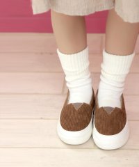 SOROTTO/ソロット SOROTTO 【ママとお揃い】キッズコーデュロイスニーカースリッポン (KIDS)/507171604