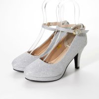 Mafmof/マフモフ Mafmof DulcisRegalo(ドルキスレガロ) ストーム入り結婚式などでも使えるオケージョンラメ パンプス/507173222