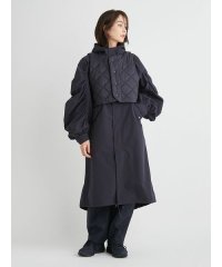 emmi atelier/撥水レイヤードモッズコート/507175057