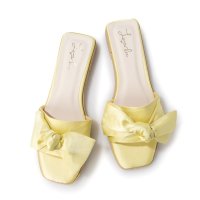Launa lea/ラウナレア Launa lea リボンスクエアトゥフラットサンダル(0524)/507175347
