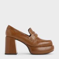 CHARLES & KEITH/Monique モニーク プラットフォームローファーパンプス/507175935