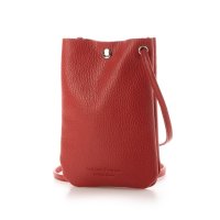 Sabina Donna/サビーナドンナ Sabina Donna 【イタリア革 日本製】 ソフトシュリンク スマホポーチ スマホポシェット （ショルダー長さ調節自由自在）/507178551