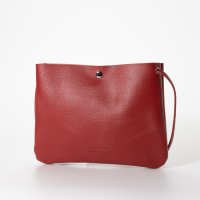 Sabina Donna/サビーナドンナ Sabina Donna 【日本製】 本革シュリンクレザー サコッシュ ショルダーポシェット 【ショルダー長さ自由自在調節可能】/507178558