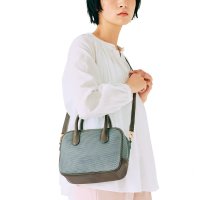 Kraso/クラソ Kraso カジュアルもぐっとクラスアップ メッシュ遣いで軽いミニボストンバッグ/507179877