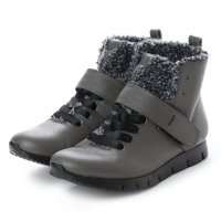 Milla Sports/ミラスポーツ Milla sports あったかボア入り 楽ちんフラットソールハイカットシューズ/507180630