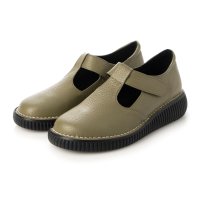 Milla Sports/ミラスポーツ Milla sports 4E ふかふかアウトステッチソール カジュアル コンフォート Tストラップ デザインシューズ/507181065
