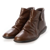 Walker Hill/ウォーカーヒル Walker Hill 4E アクティブコンフォートソール ダブルファスナードレープブーツ/507181316