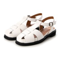 Milla Sports/ミラスポーツ Milla sports 楽ちんレザー ローヒール グルカサンダル/507181568
