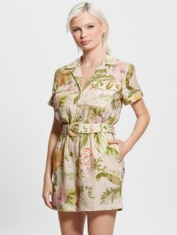 GUESS/ゲス GUESS Eco Cindy Linen Romper/507181615
